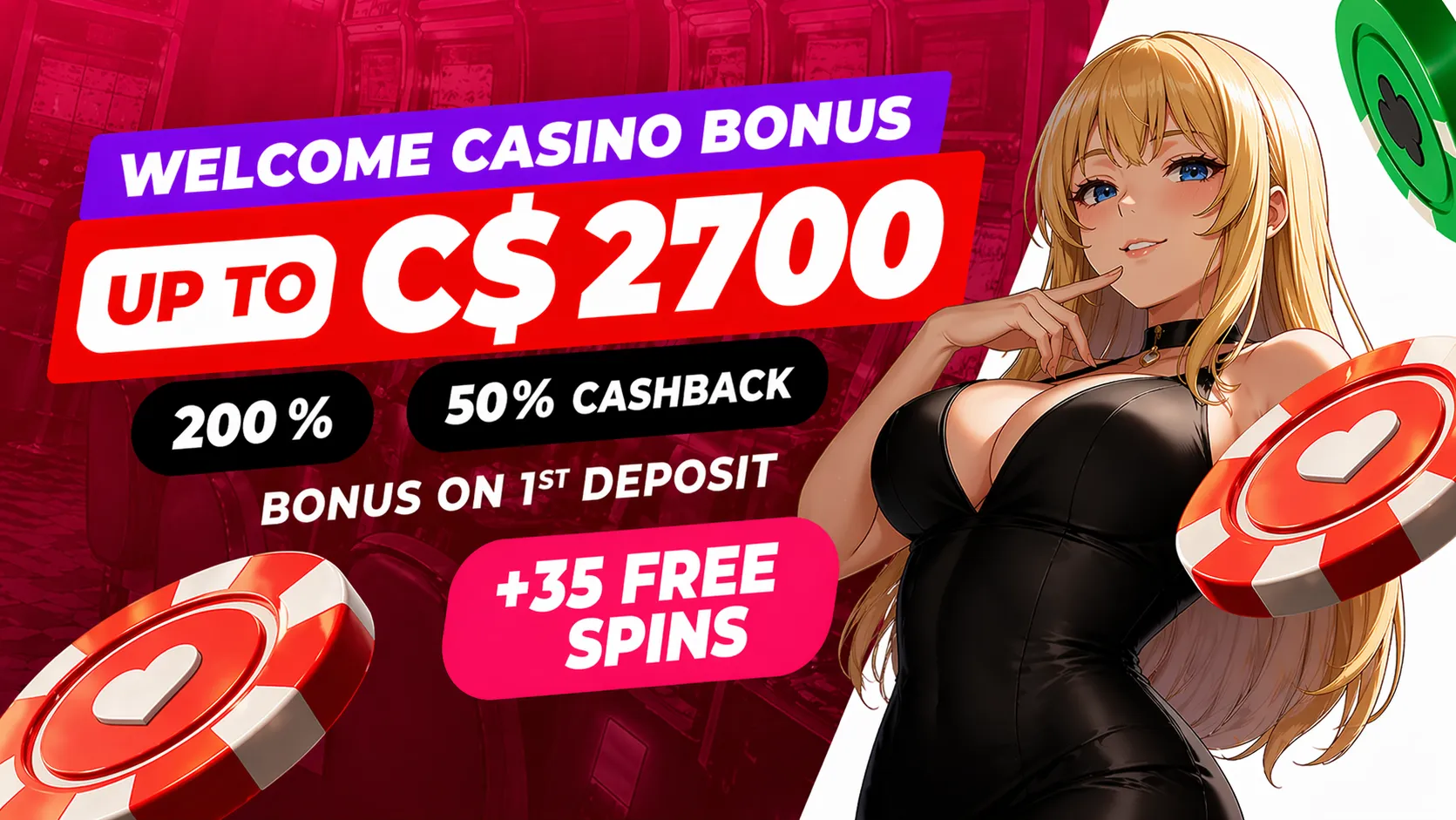 Double Your First Deposit Plus Spins!